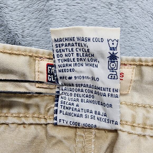 Vintage Faded Glory Skort Womens 20W Tan Cargo Mini Skirt Shorts Stretch Outdoor - Picture 7 of 10